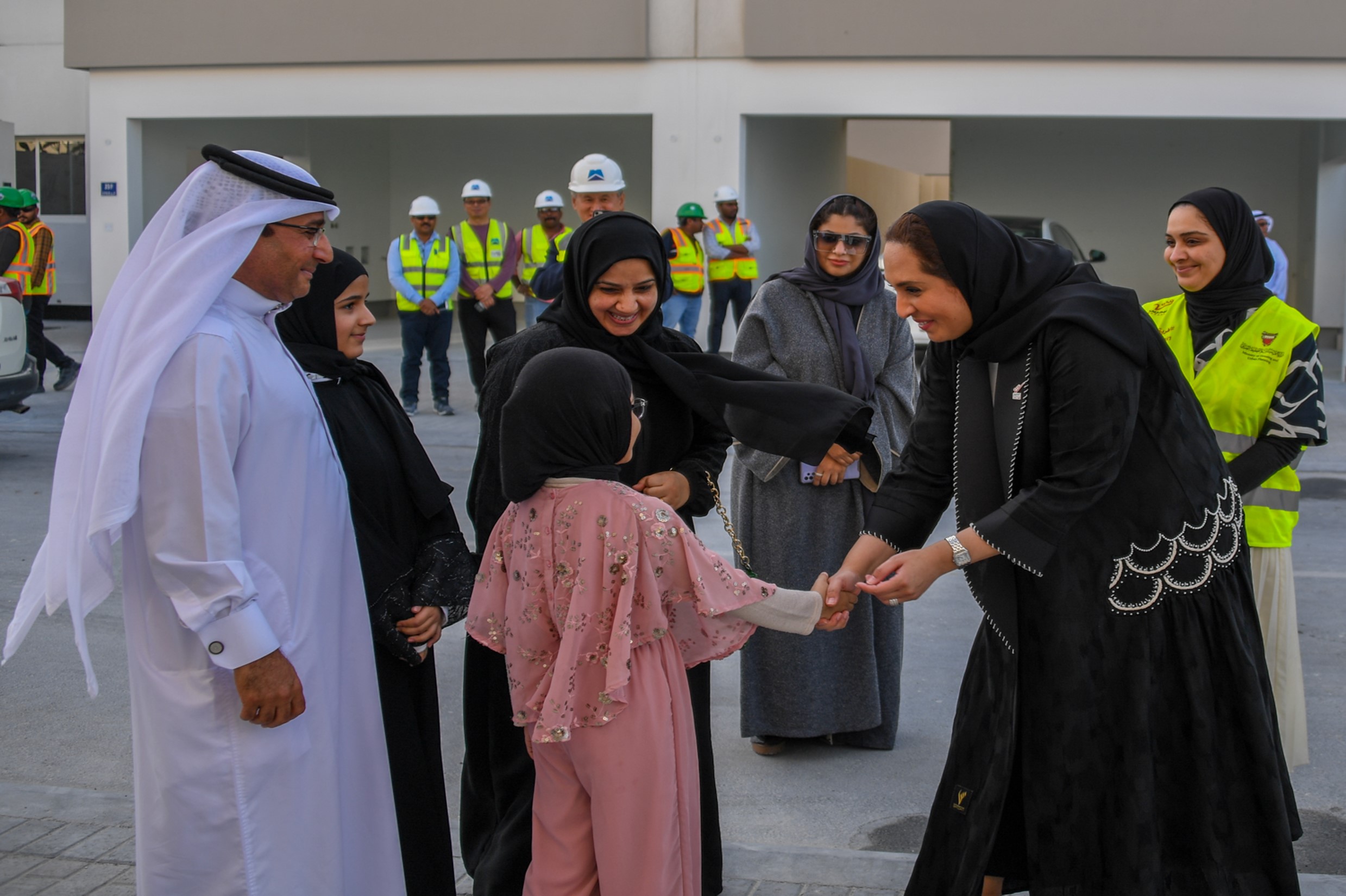 افتتاح الحي النموذجي بمدينة سترة الإسكانية