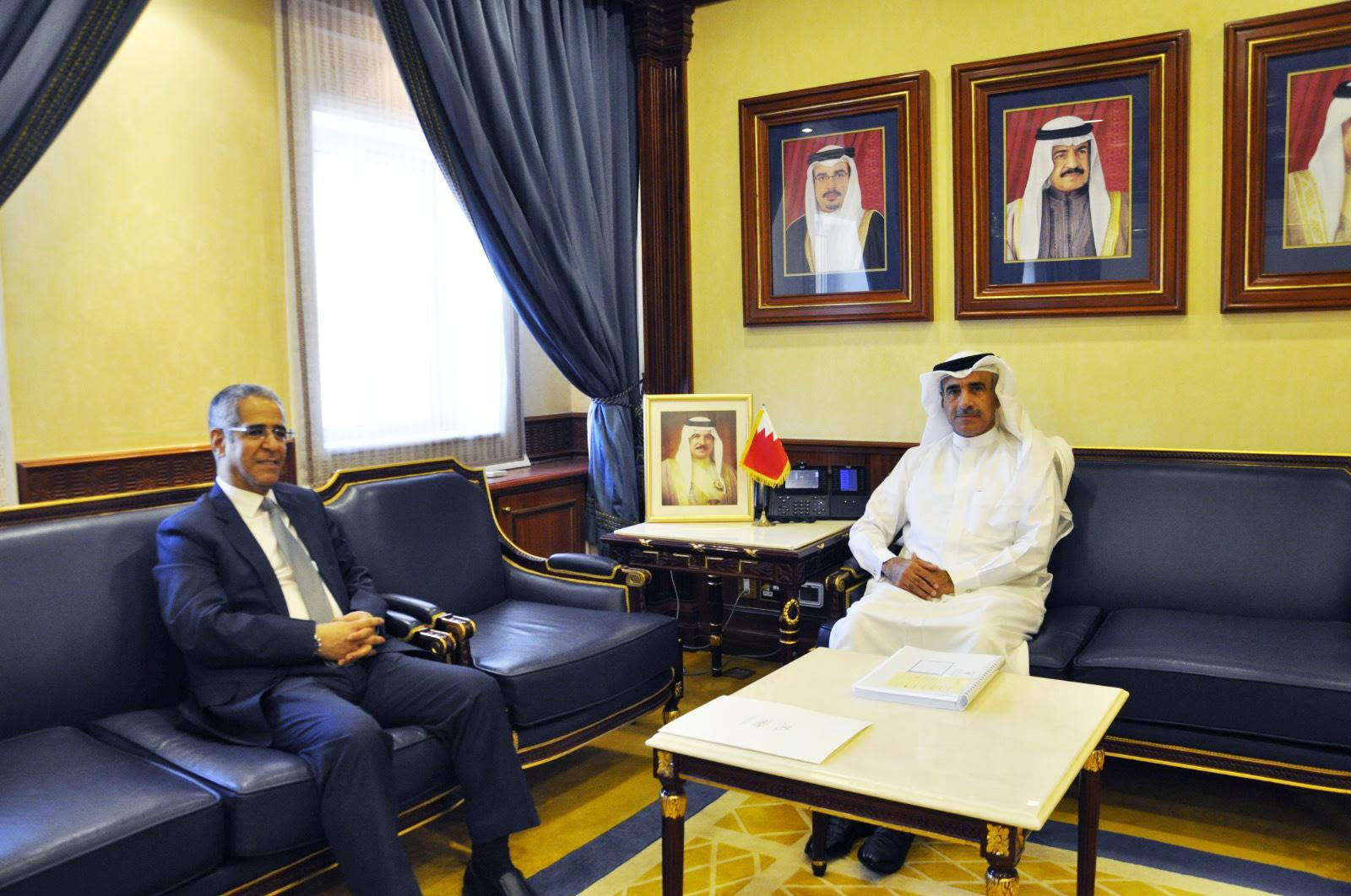 وزير الإسكان يستقبل النائب الأول لرئيس مجلس النواب