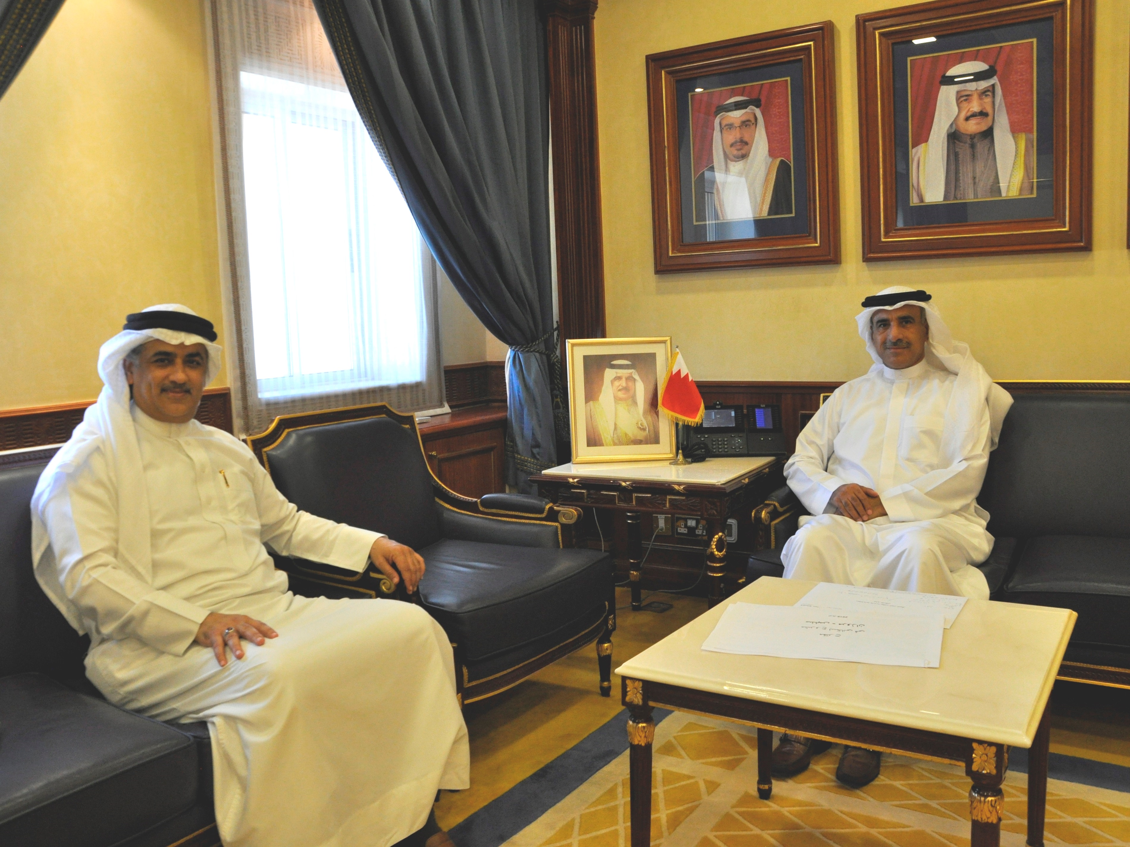 وزير الإسكان يستقبل النائب ممدوح الصالح