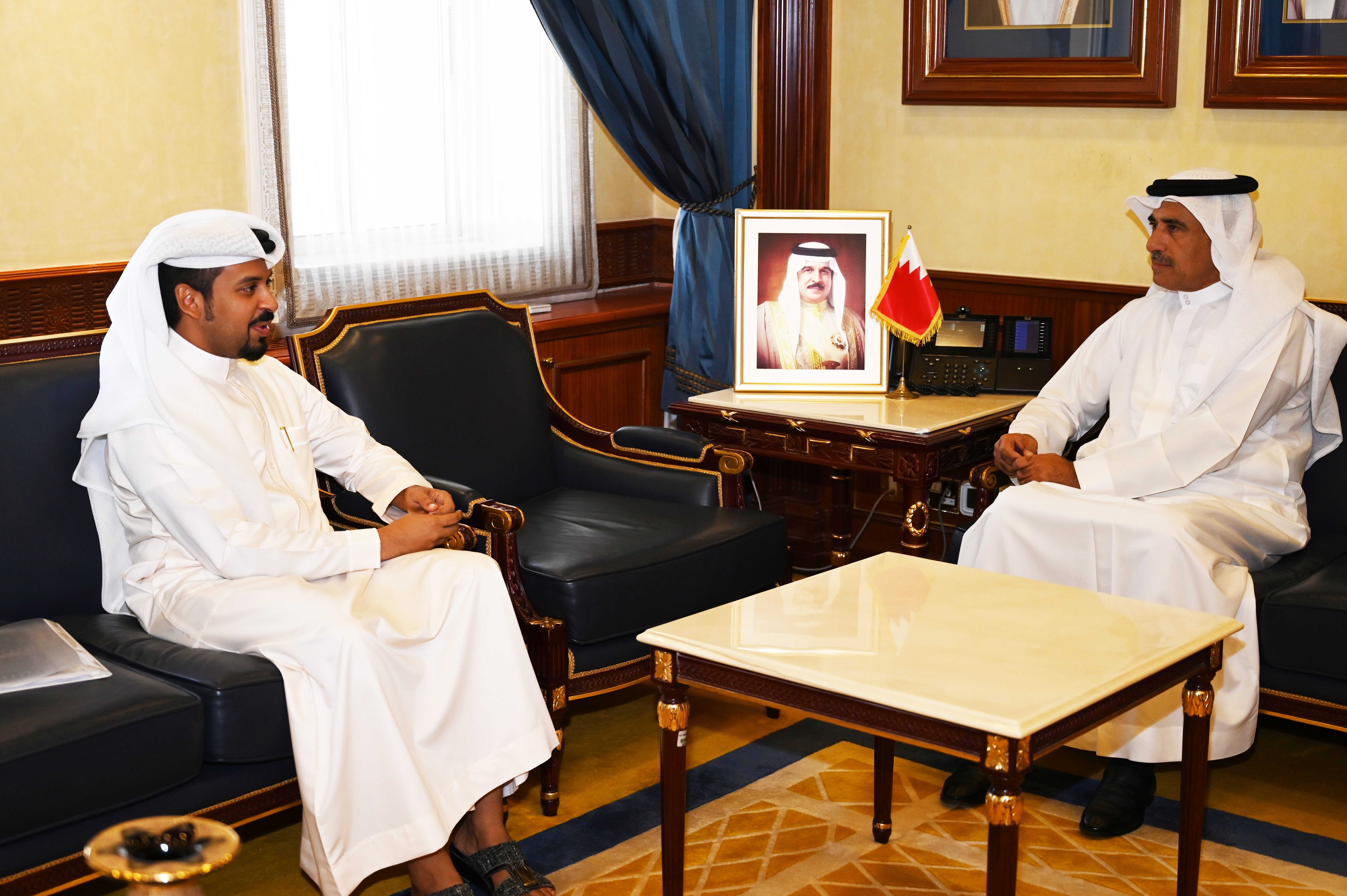 وزير الإسكان يستقبل النائب إبراهيم النفيعي 