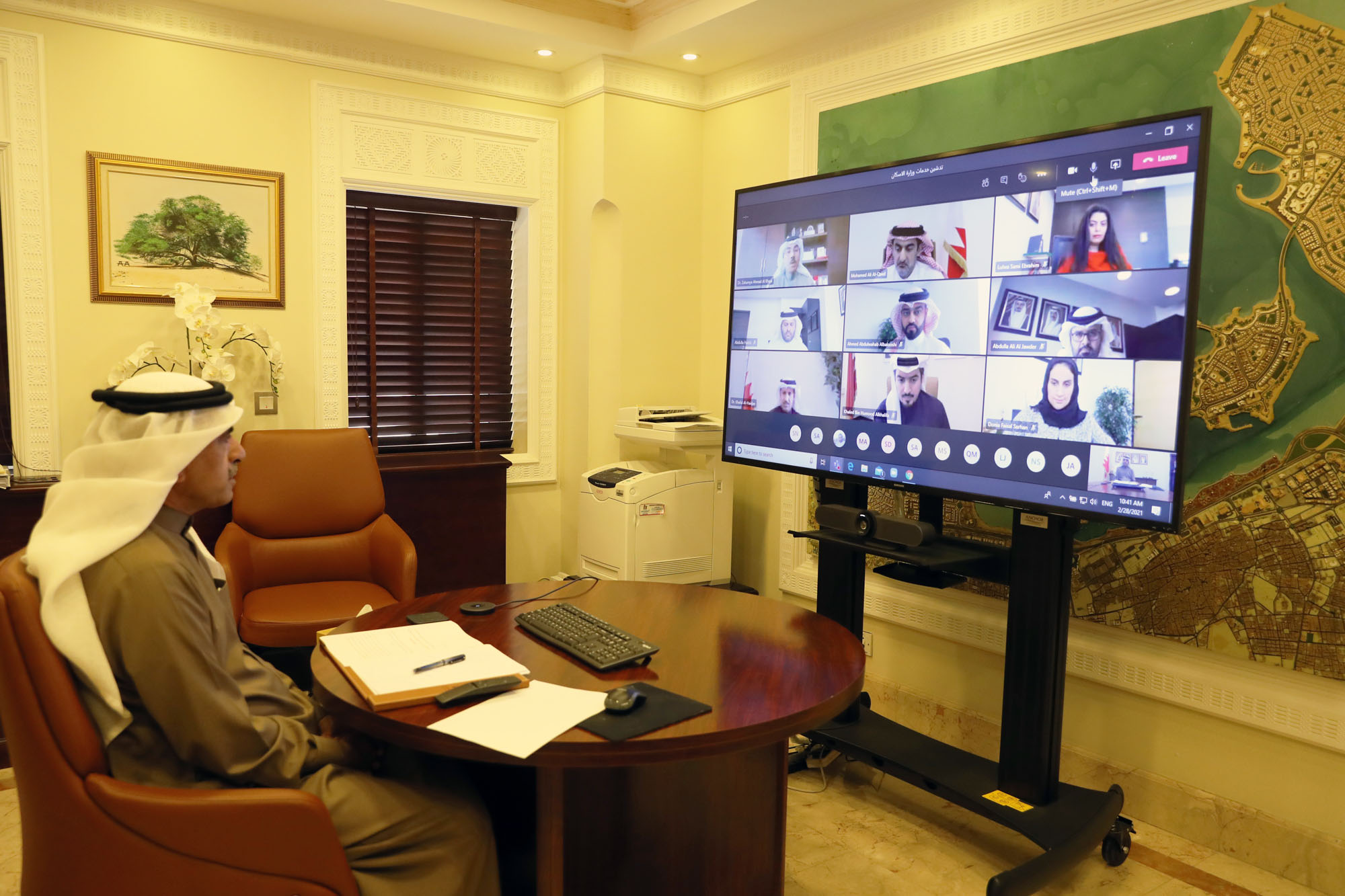 وزير الإسكان يدشن 5 خدمات إلكترونية جديدة عبر موقع البوابة الوطنية bahrain.bh