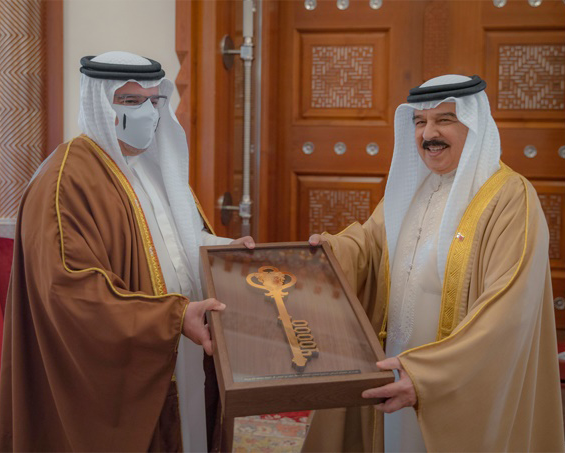 جلالة الملك المفدى يستقبل سمو ولي العهد رئيس مجلس الوزراء