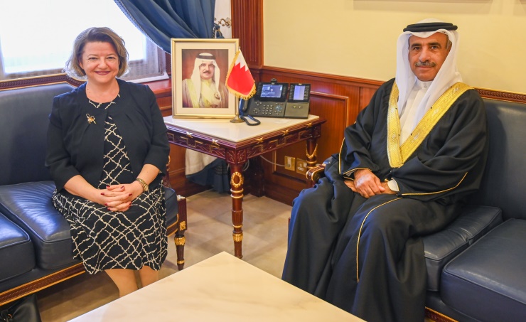 وزير الإسكان يستقبل سفيرة الجمهورية التركية