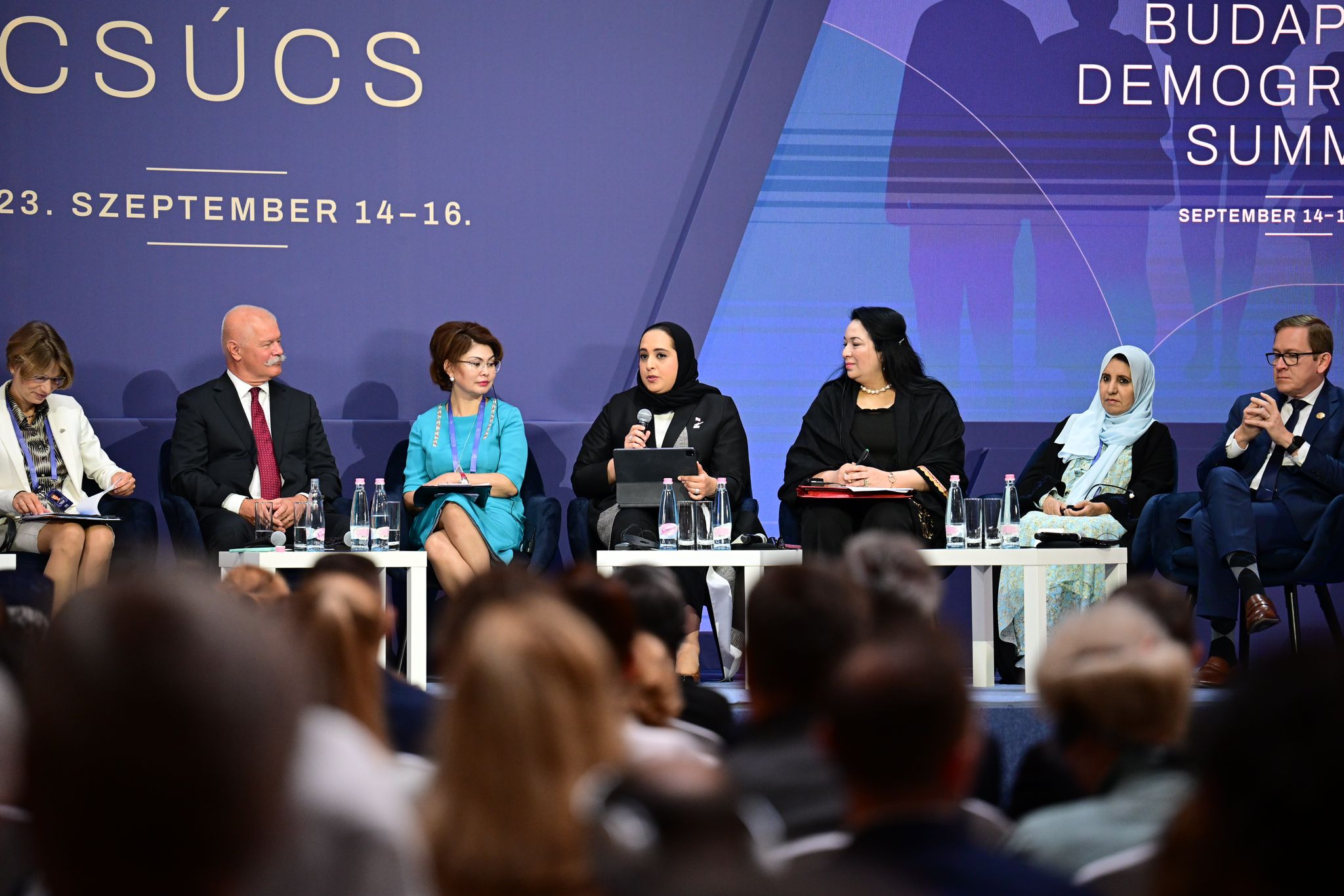 خلال مشاركتها في حلقة نقاشية على المستوى الوزاري بقمة بودابست الديموغرافية الرميحي: تنويع الخيارات الإسكانية في المملكة يهدف إلى توفير نظام إسكاني مستدام