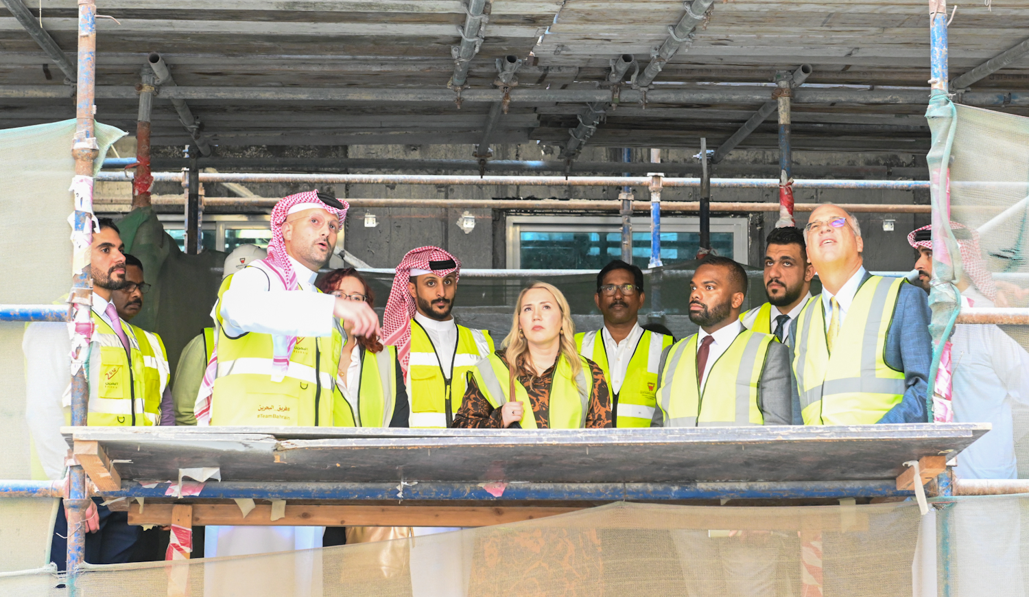 وفد موظفي الكونغرس الأمريكي يزور مدينة سلمان