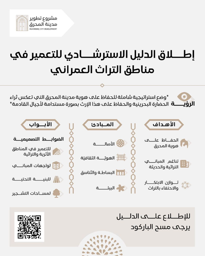 إطلاق الدليل الاسترشادي للتعمير في مناطق التراث العمراني