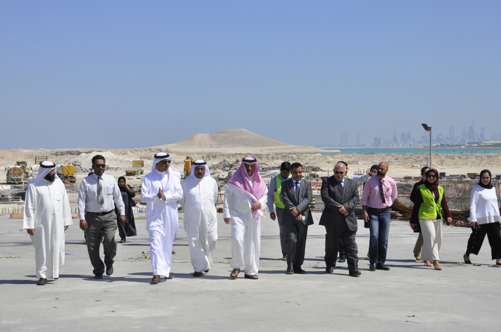 ? زيارة تفقدية للمهندس باسم الحمر وزير الإسكان لمدينة سلمان