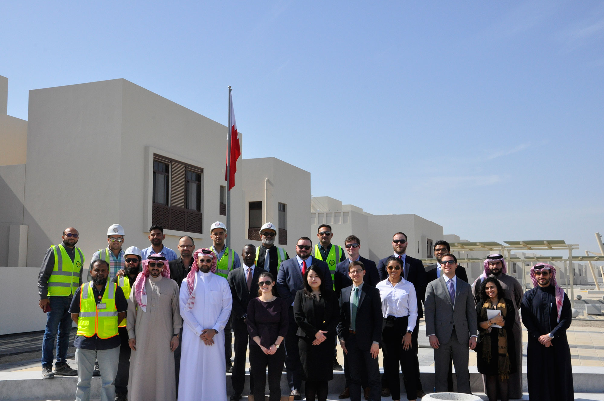 ? زيارة وفد الكونغرس الأمريكي لمشروع مدينة شرق الحد