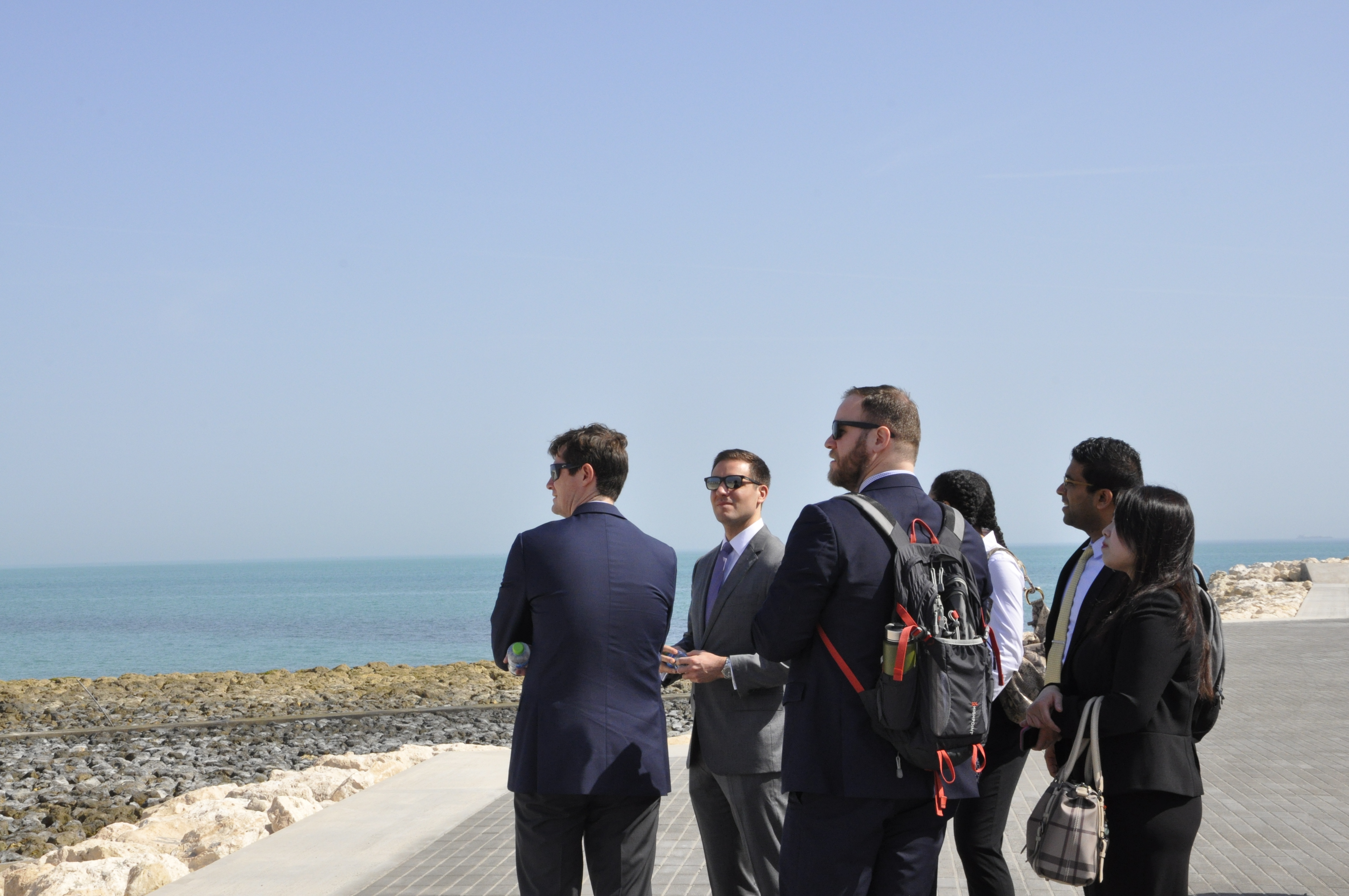 ? زيارة وفد الكونغرس الأمريكي لمشروع مدينة شرق الحد