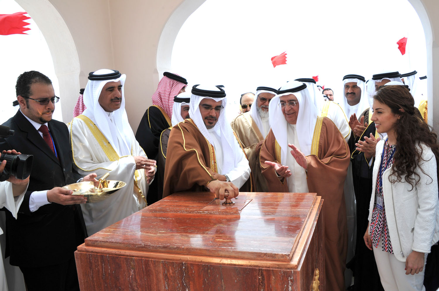 بدء دفان وتدشين مشروع شرق الحد