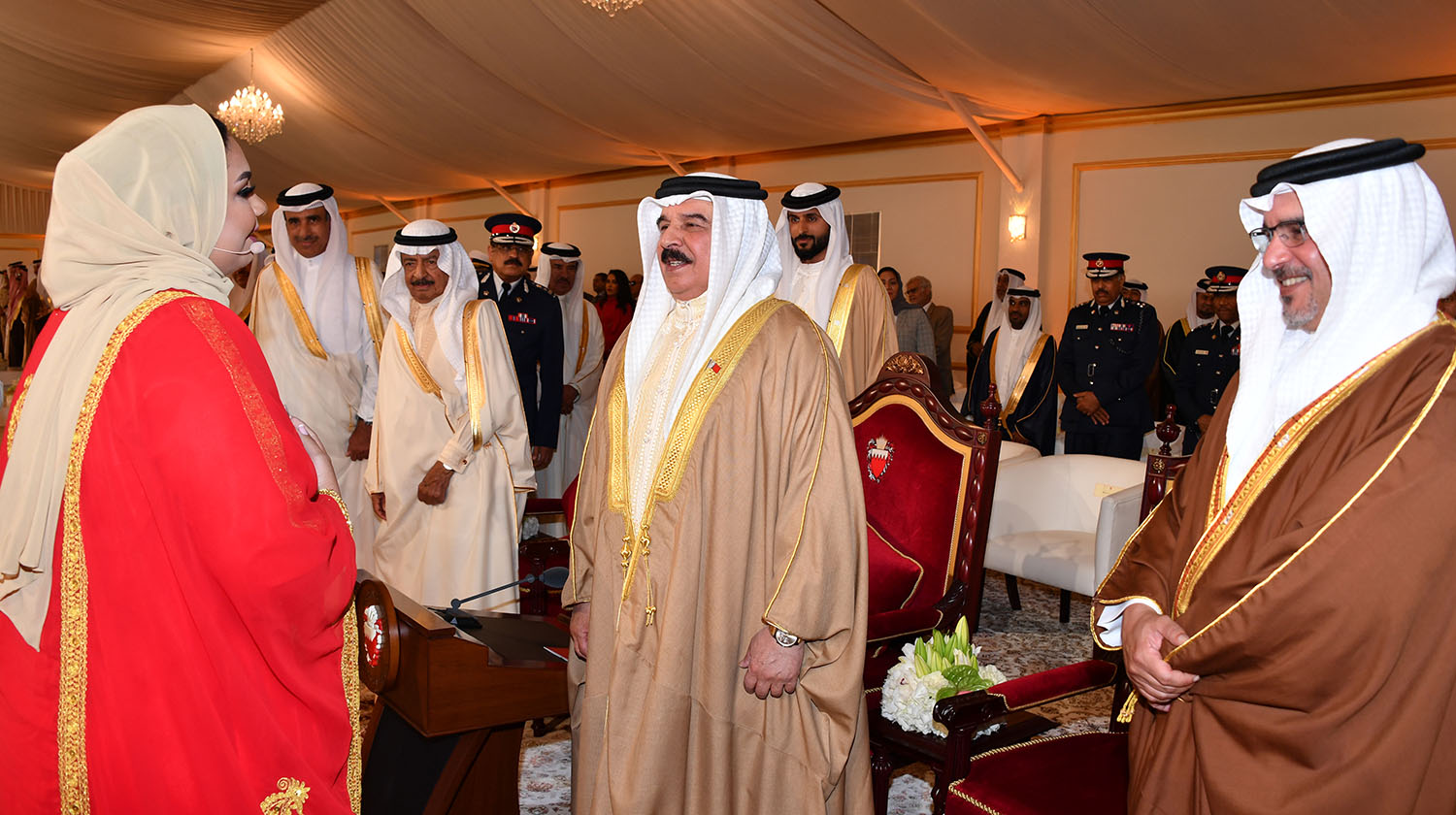 ? جلالة الملك حمد بن عيسى آل خليفة يرعى افتتاح مدينة سلمان