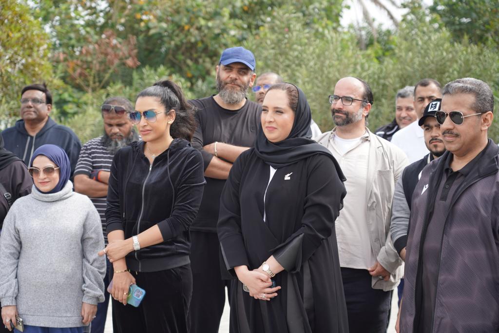 ? احتفاء وزارة الإسكان والتخطيط العمراني بيوم البحرين الرياضي في مشروع مدينة سلمان