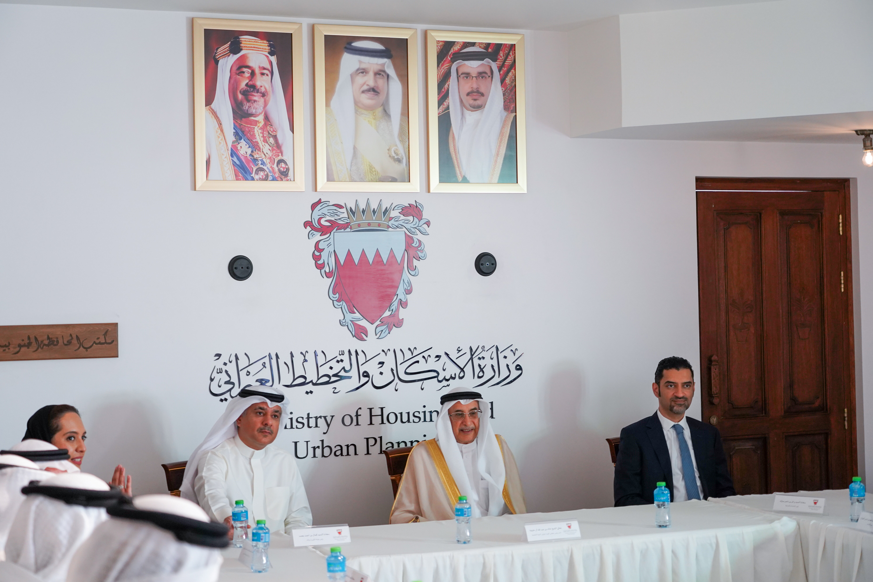 ? زيارة معالي الشيخ خالد بن عبدالله مدينة خليفة