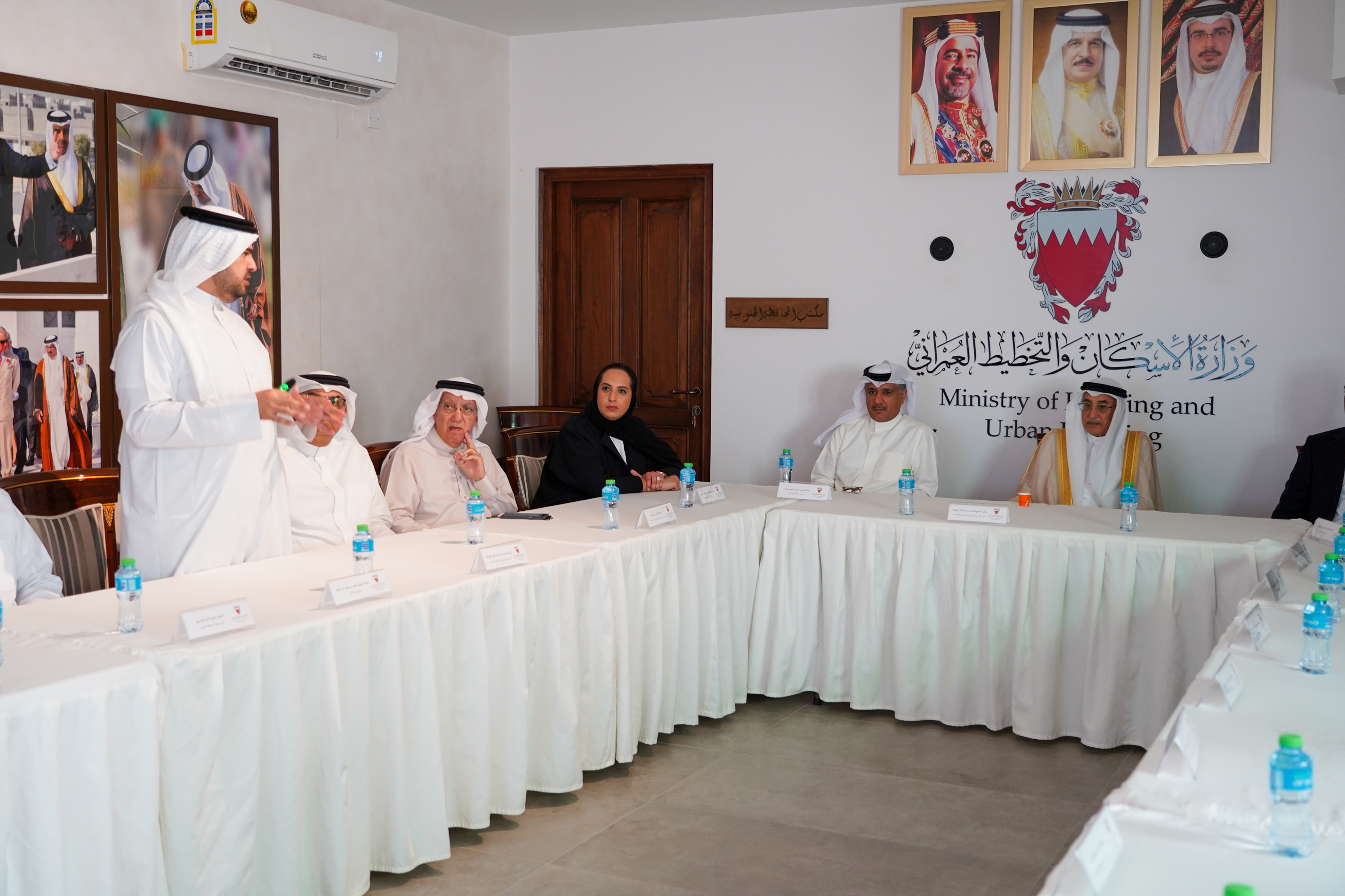 ? زيارة معالي الشيخ خالد بن عبدالله مدينة خليفة