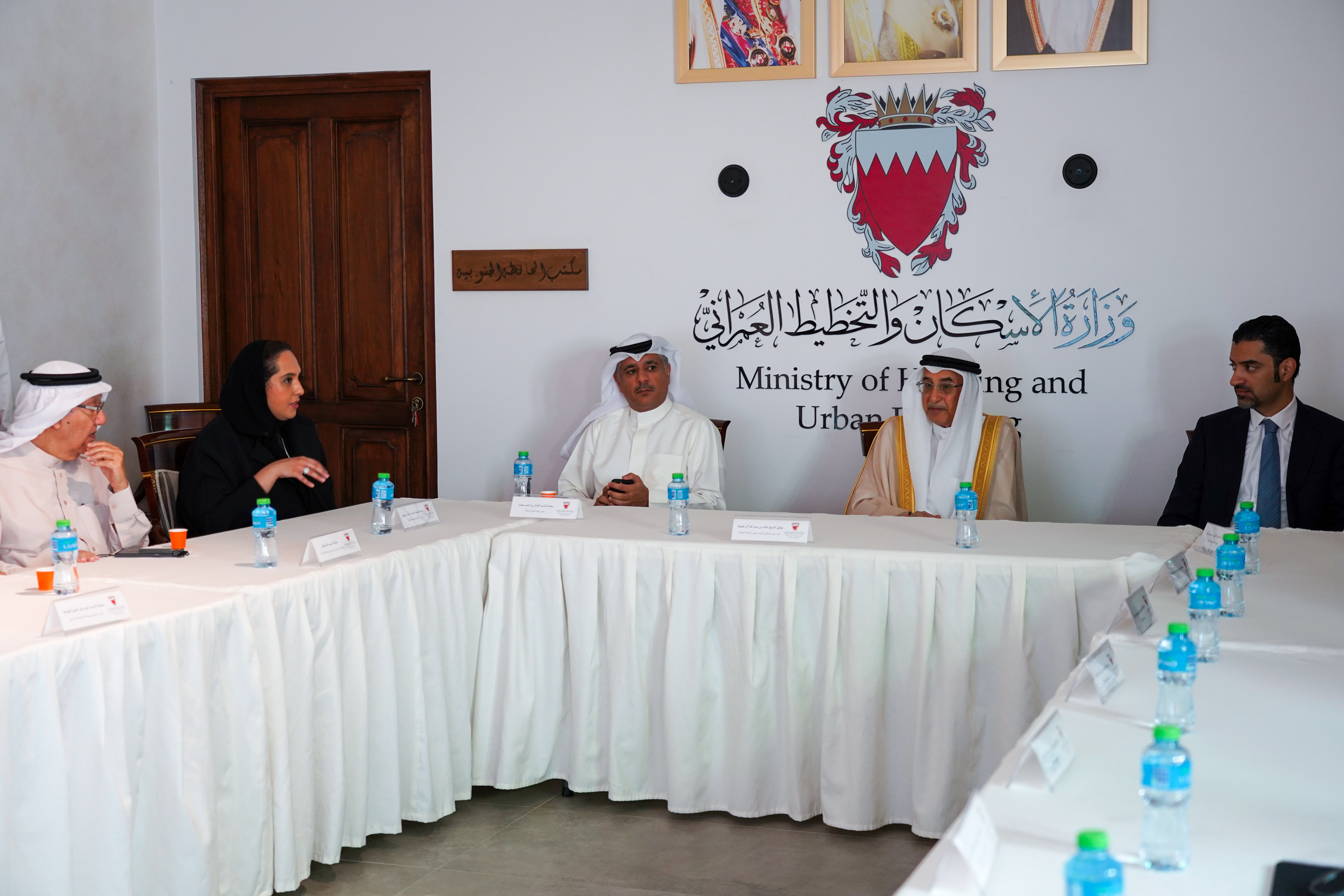 ? زيارة معالي الشيخ خالد بن عبدالله مدينة خليفة